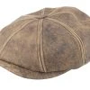 Hatteras Lambskin Flat Cap - Stetson