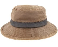 Co/Pes Brown Bucket - Stetson -Fashion Hat Discount Store 4063633103483 3