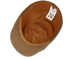 Texas Co/Pes Camel Flat Cap - Stetson -Fashion Hat Discount Store 4063633103636 4