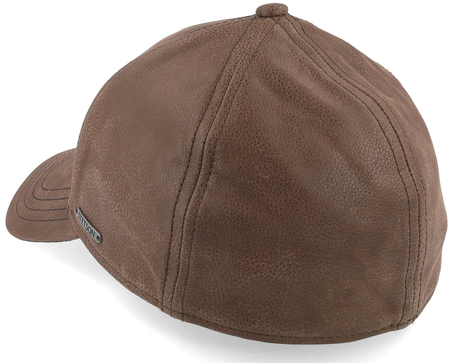 Baseball Cap Chevrette Cowhide Earflap Fitted - Stetson 3 Baseball Cap Chevrette Cowhide Earflap Fitted - Stetson - Image 3