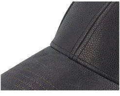 Baseball Cap Chevrette Cowhide Black Earflap Fitted - Stetson -Fashion Hat Discount Store 4063633103681 6