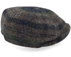 Hatteras Beeswax Grey/Navy/Green Flatcap - Stetson -Fashion Hat Discount Store 4063633104169 3