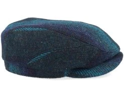 Driver Harris Tweed Blue Flat Cap - Stetson -Fashion Hat Discount Store 4063633105791 3