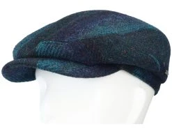 Driver Harris Tweed Blue Flat Cap - Stetson -Fashion Hat Discount Store 4063633105791 5