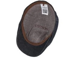 Texas Denim Black Flat Cap - Stetson 8 Texas Denim Black Flat Cap - Stetson -Fashion Hat Discount Store 4063633106903 4