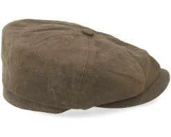 Hatteras Vintage Wax Earflap Brown Flat Cap - Stetson -Fashion Hat Discount Store 4063633107061 3