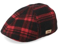 Texas Shadow Plaid Flat Cap - Stetson
