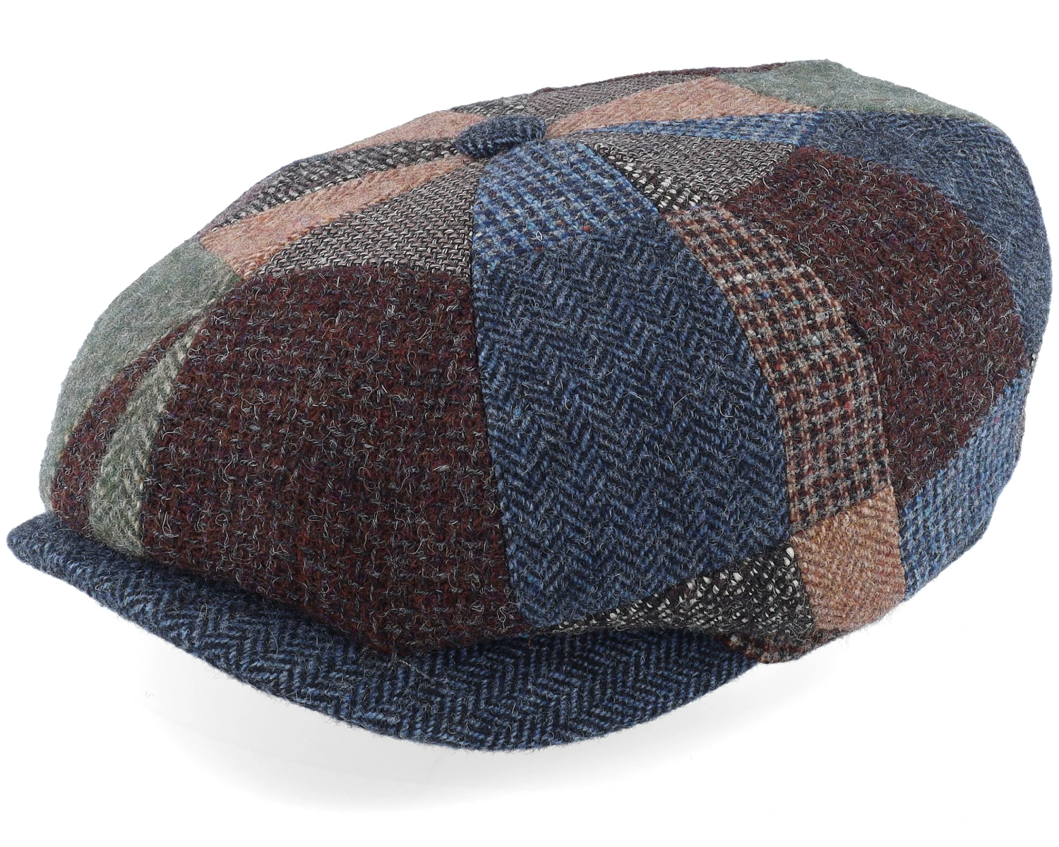 Hatteras Patchwork Flat Cap - Stetson 1 Hatteras Patchwork Flat Cap - Stetson