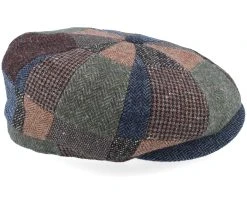 Hatteras Patchwork Flat Cap - Stetson 7 Hatteras Patchwork Flat Cap - Stetson -Fashion Hat Discount Store 4063633107573 3