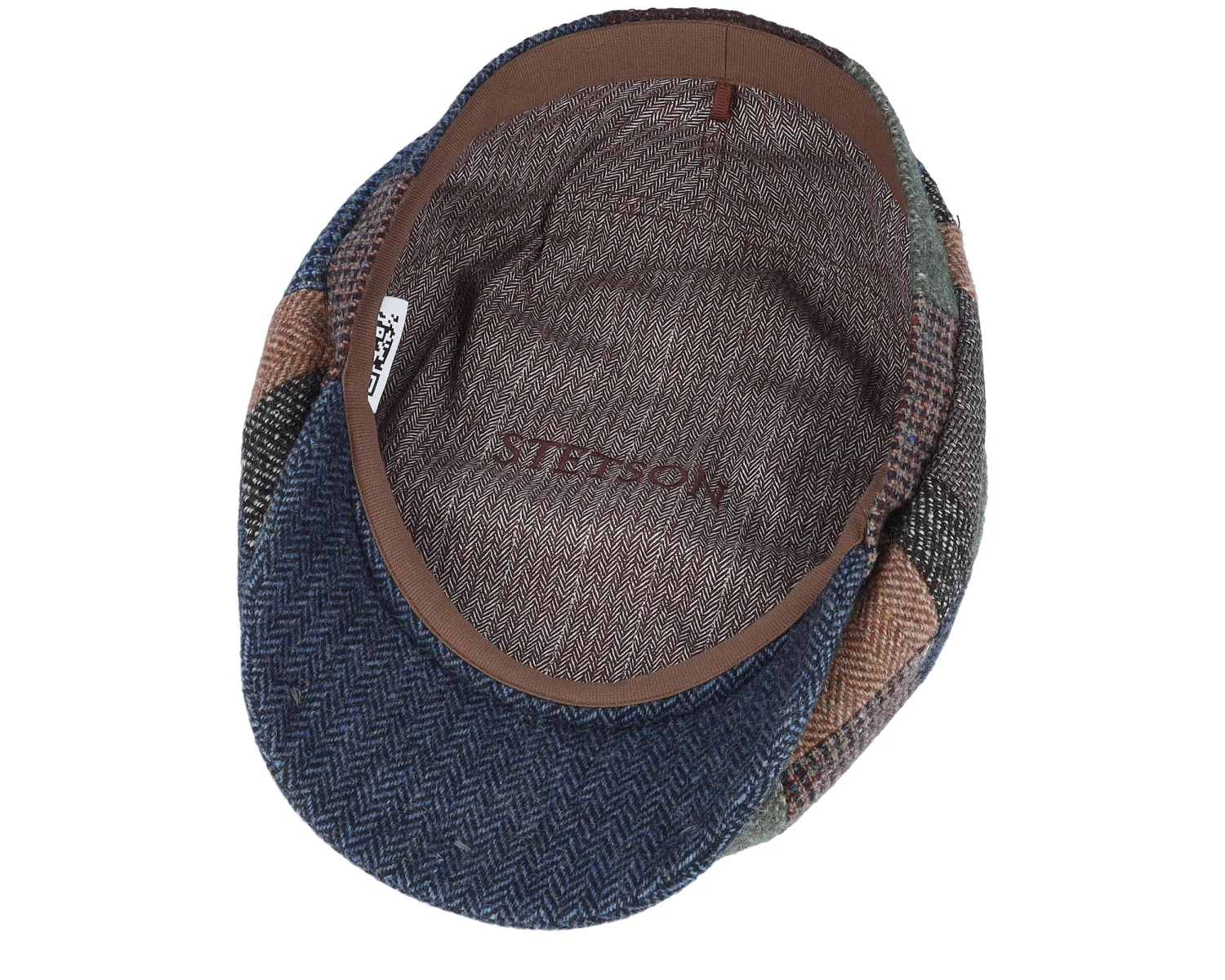 Hatteras Patchwork Flat Cap - Stetson 4 Hatteras Patchwork Flat Cap - Stetson - Image 4