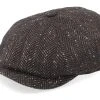 Hatteras Cashmere/Silk Charcoal Flat Cap - Stetson