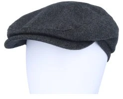Driver Cap Cashmere Black Flat Cap - Stetson -Fashion Hat Discount Store 4063633107993 5
