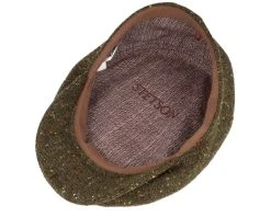 Ivy Cap Virgin Wool Olive Flat Cap - Stetson 8 Ivy Cap Virgin Wool Olive Flat Cap - Stetson -Fashion Hat Discount Store 4063633108082 4