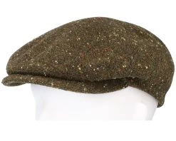 Ivy Cap Virgin Wool Olive Flat Cap - Stetson 9 Ivy Cap Virgin Wool Olive Flat Cap - Stetson -Fashion Hat Discount Store 4063633108082 5
