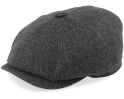 Hatteras Cashmere Navy Flat Cap - Stetson