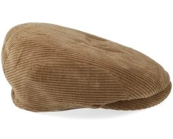 Ivy Cap Cord Camel Flat Cap - Stetson -Fashion Hat Discount Store 4063633111150 3