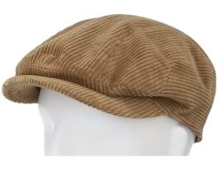 Ivy Cap Cord Camel Flat Cap - Stetson -Fashion Hat Discount Store 4063633111150 5