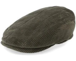 Ivy Cap Cord Olive Flat Cap - Stetson