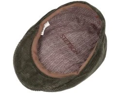 Ivy Cap Cord Olive Flat Cap - Stetson -Fashion Hat Discount Store 4063633111228 4