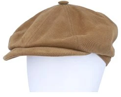 Hatteras Soft Cotton Camel Flatcap - Stetson -Fashion Hat Discount Store 4063633111648 5