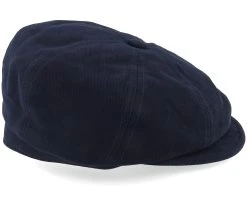 Hatteras Soft Cotton Navy Flatcap - Stetson -Fashion Hat Discount Store 4063633111723 3