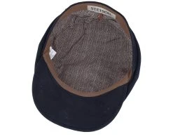 Hatteras Soft Cotton Navy Flatcap - Stetson -Fashion Hat Discount Store 4063633111723 4