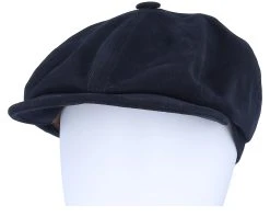 Hatteras Soft Cotton Navy Flatcap - Stetson -Fashion Hat Discount Store 4063633111723 5