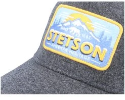 Trucker Cap Polar Bear Charcoal/Navy Adjustable - Stetson -Fashion Hat Discount Store 4063633113239 6