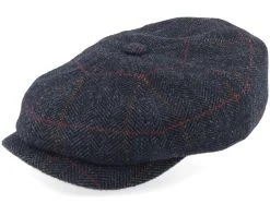 Hatteras Wool Grey Flat Cap - Stetson