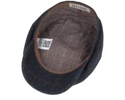 Hatteras Wool Grey Flat Cap - Stetson 8 Hatteras Wool Grey Flat Cap - Stetson -Fashion Hat Discount Store 4063633113284 4
