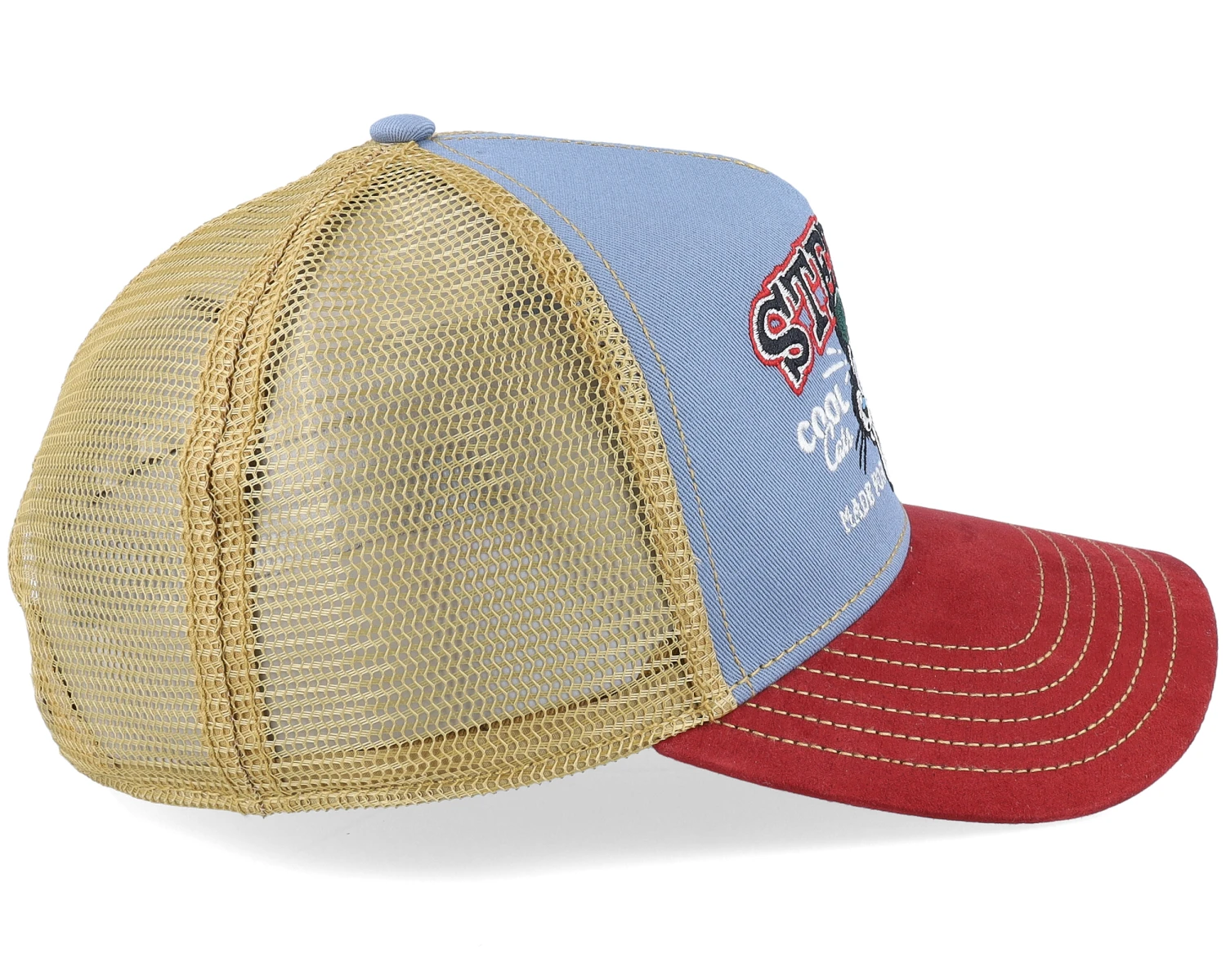 Cool Cats Blue/Red Trucker - Stetson 4 Cool Cats Blue/Red Trucker - Stetson - Image 4