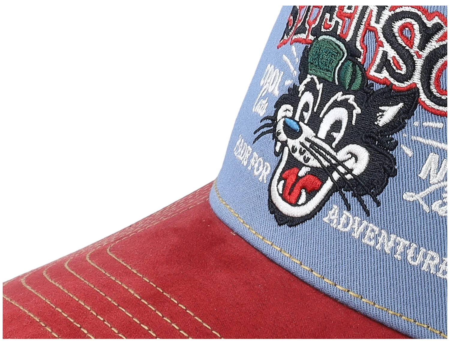 Cool Cats Blue/Red Trucker - Stetson 6 Cool Cats Blue/Red Trucker - Stetson - Image 6