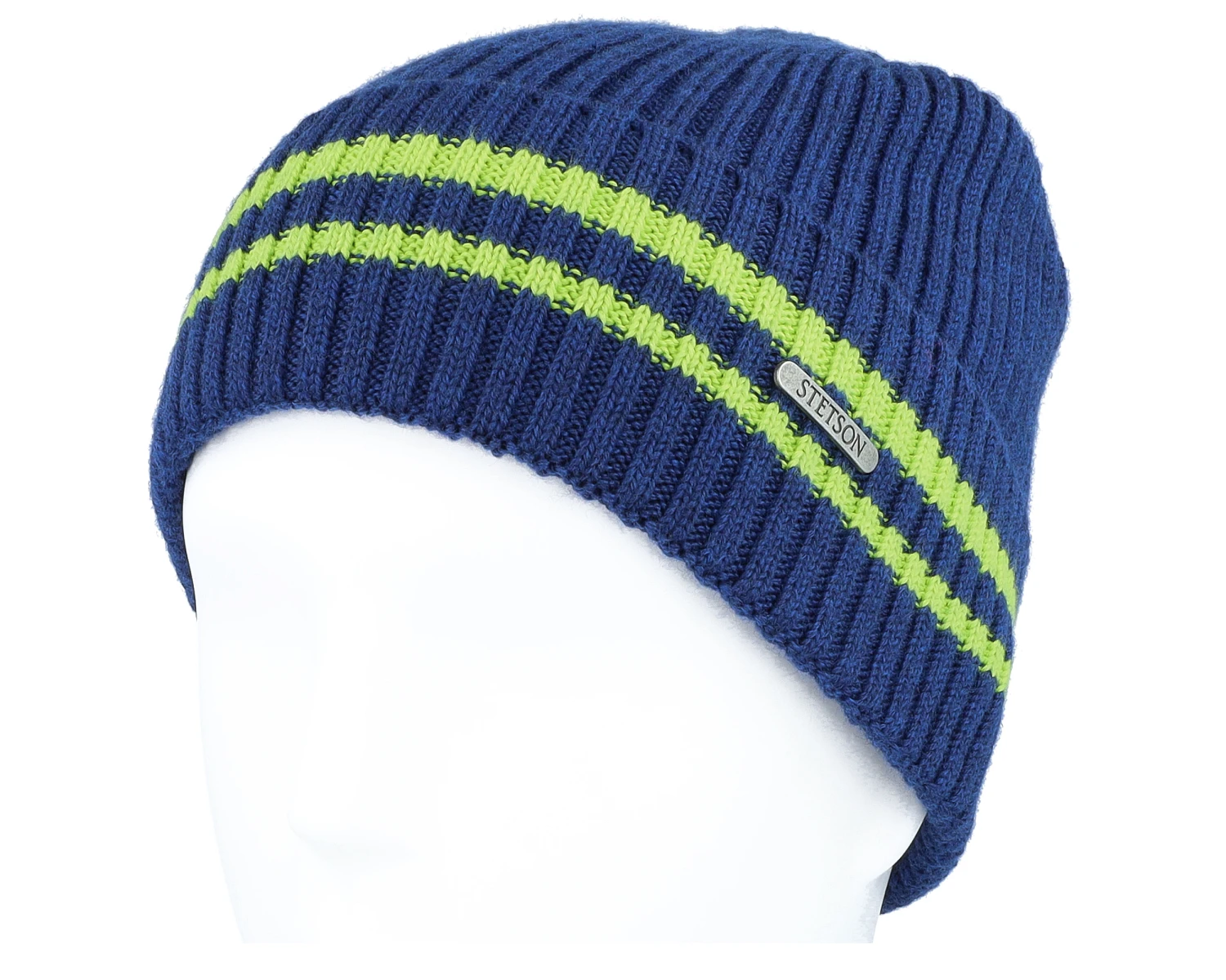 Beanie Wool-24 Royal Blue Cuff - Stetson 3 Beanie Wool-24 Royal Blue Cuff - Stetson - Image 3