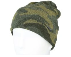 Beanie Jacquard Wool/Acryl-55 Camo Cuff - Stetson -Fashion Hat Discount Store 4063633113840 3