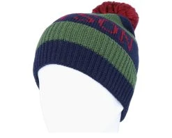 Beanie Blue/Green Pom - Stetson -Fashion Hat Discount Store 4063633113970 3