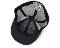 Texas Retro Script Flat Heather Grey Cap - Stetson -Fashion Hat Discount Store 4063633114236 4