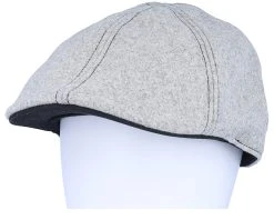 Texas Retro Script Flat Heather Grey Cap - Stetson -Fashion Hat Discount Store 4063633114236 5