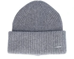 Beanie Wool Grey Cuff - Stetson