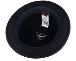 Woolfelt Black Bowler - Stetson -Fashion Hat Discount Store 4063633117619 4