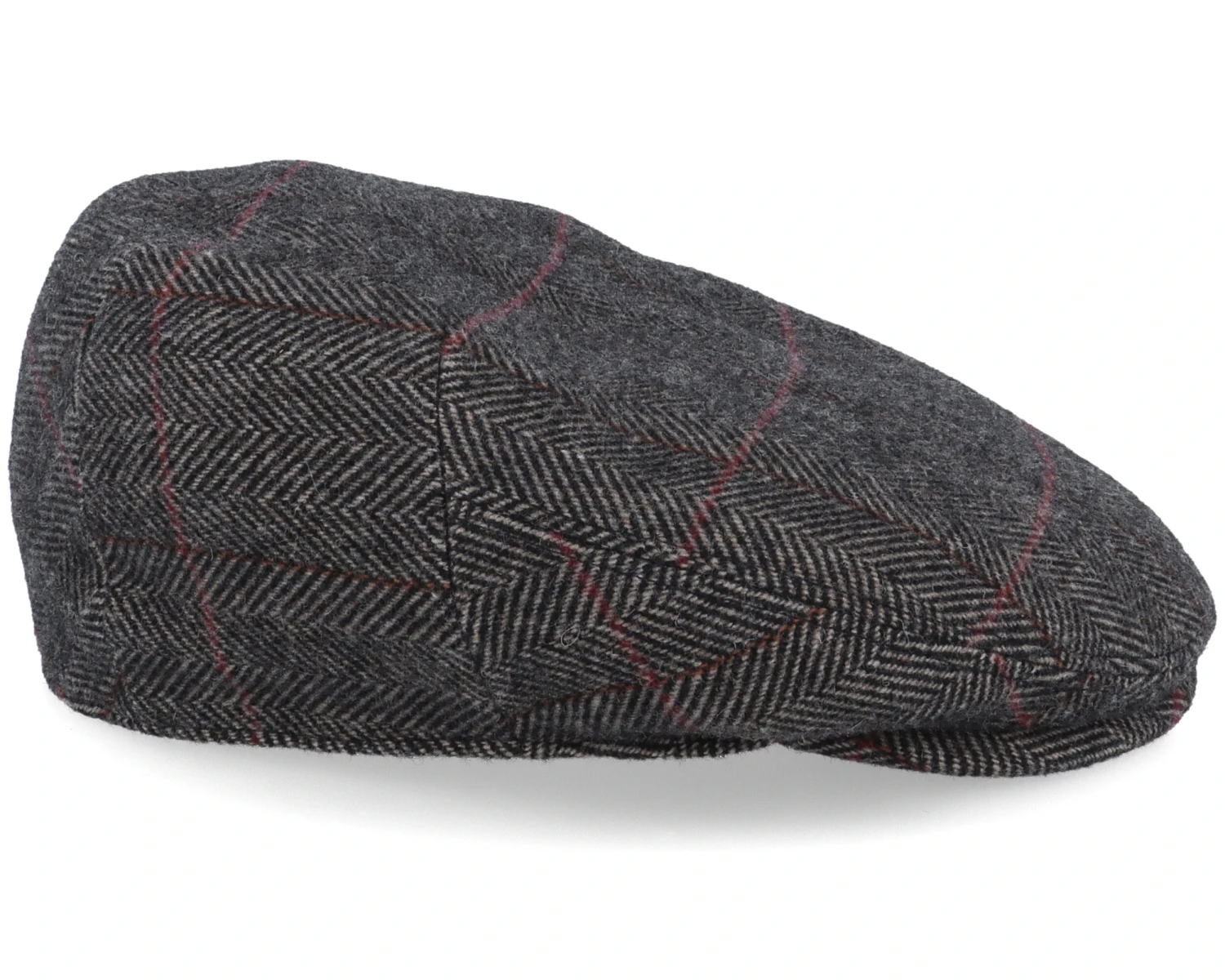 Driver Cap Wool Beige Herringbone Flat Cap - Stetson 3 Driver Cap Wool Beige Herringbone Flat Cap - Stetson - Image 3