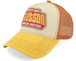Brickstone Beige/Yellow Trucker - Stetson