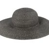 Ladies Toyo Black/Grey Sun Hat - Stetson