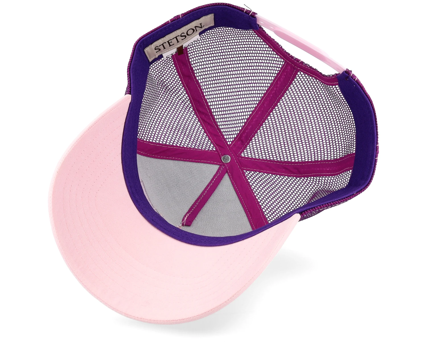 Motel Pink/White Trucker - Stetson 5 Motel Pink/White Trucker - Stetson - Image 5