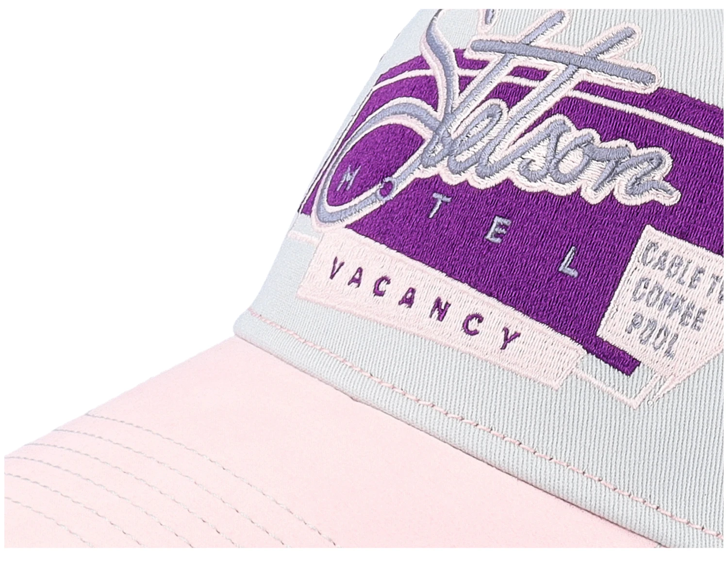 Motel Pink/White Trucker - Stetson 6 Motel Pink/White Trucker - Stetson - Image 6