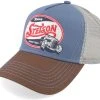 Riding Hot Rod Blue/Brown Trucker - Stetson