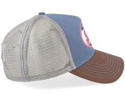 Riding Hot Rod Blue/Brown Trucker - Stetson -Fashion Hat Discount Store 4063633120374 4