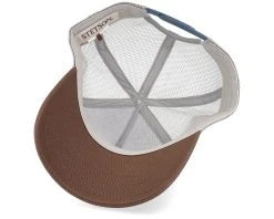 Riding Hot Rod Blue/Brown Trucker - Stetson -Fashion Hat Discount Store 4063633120374 5