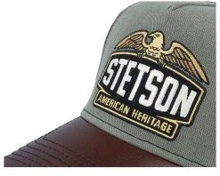 Army Brown/Olive Adjustable - Stetson -Fashion Hat Discount Store 4063633120398 6