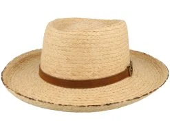 Gambler Raffia Beige Straw Hat - Stetson