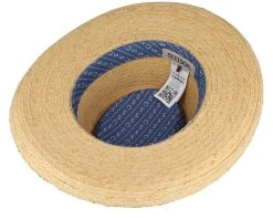 Gambler Raffia Beige Straw Hat - Stetson -Fashion Hat Discount Store 4063633120824 4